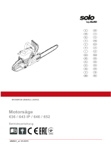 AL-KO solo 646 (.325") mit 38 cm Schiene und Kette Manual de utilizare
