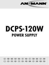 ANSMANN DCPS-120W Instrucțiuni de utilizare
