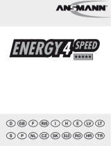 ANSMANN Energy 4 Speed Instrucțiuni de utilizare