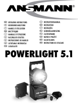 ANSMANN Powerlight 5.1 Instrucțiuni de utilizare
