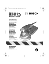 Bosch GEX 125-1 AE Instrucțiuni de utilizare