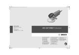 Bosch GEX 150 Turbo Professional Instrucțiuni de utilizare