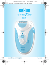 Braun silk-epil xelle 5270 Manual de utilizare