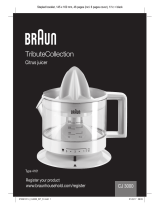 Braun TributeCollection CJ 3000 Manualul proprietarului