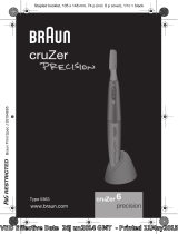 Braun CruZer 6 Precision Manual de utilizare