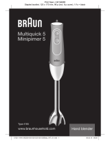 Braun MQ5045WH APERITIVE Manual de utilizare