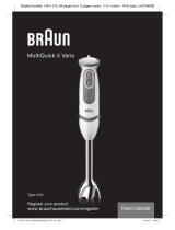 Braun MQ7000X Manual de utilizare