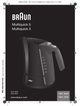 Braun WK 300 КРАСНЫЙ Manual de utilizare