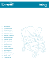 Brevi Twin stroller InDue Manualul proprietarului
