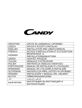 Candy 60CM CHIM HOOD Manual de utilizare