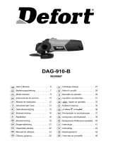 Defort DAG-910-B Manual de utilizare