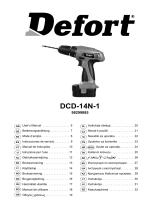 Defort DCD-14N-1 Manualul proprietarului