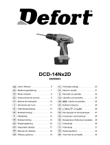 Defort DCD-14Nx2D Manualul proprietarului