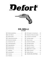 Defort DS-36N-LT Manual de utilizare