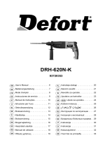 Defort DRH-620N-K Manualul proprietarului