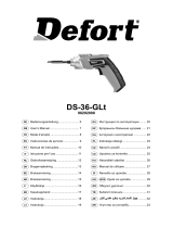 Defort DS-36-GLt Manualul proprietarului