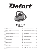 Defort DVC-150 Manualul proprietarului