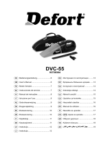 Defort DVC-55 Manualul proprietarului