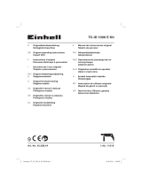 EINHELL TC-ID 1000 E Kit Manual de utilizare