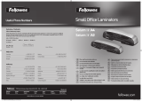 Fellowes Saturn 3i A4 (CRC57248) Manual de utilizare