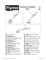 Flymo Contour Cordless 24 V Manualul proprietarului