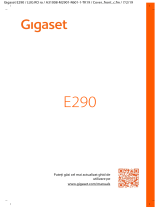 Gigaset E290 Manualul utilizatorului