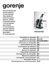 Gorenje HBX884QE Manual de utilizare