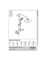 GROHE Euphoria System 180 Manual de utilizare