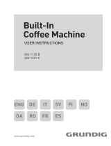 Grundig Built-in Compact Automated Coffee Machine Manual de utilizare