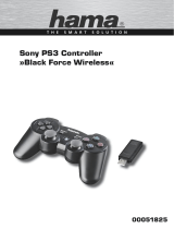 Hama 51825 Black Force Wireless Controller PS3 Manualul proprietarului