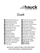 Hauck Duett Instrucțiuni de utilizare