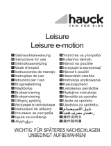 Hauck Leisure e-motion Instrucțiuni de utilizare