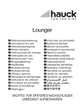 Hauck Lounger Instrucțiuni de utilizare