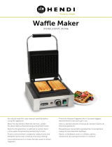 Hendi 212103 Waffle Maker Manual de utilizare