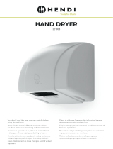 Hendi 221808 Hand Dryer Manual de utilizare