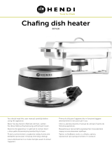 Hendi Chafing Dish Heater 809600 Manual de utilizare