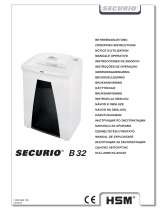 HSM Securio B32 1.9 x 15mm Instrucțiuni de utilizare