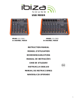 Ibiza COMPACTE 4-KANAALS MUZIEK MENGPANEEL (MX401) Manualul proprietarului