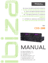 Ibiza Sound CDS-200 Manualul proprietarului