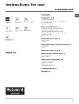 HOTPOINT/ARISTON WMSD 723B EU Manualul utilizatorului