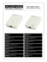 Konig Electronic CMP-HOMEPL1001 Manual de utilizare