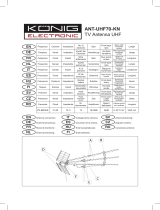 König ANT-UHF70-KN Manual de utilizare