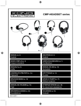 König CMP-HEADSET100 Manualul proprietarului