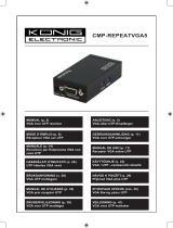 Konig Electronic CMP-REPEATVGA5 Manualul proprietarului