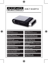 König DVB-T SCART12 Manual de utilizare