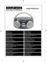 Konig Electronic HAV-PRCD21 Manualul proprietarului