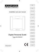 König HC-PS310 Manual de utilizare