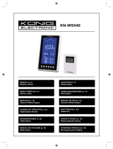 Konig Electronic KN-WS540 Manual de utilizare