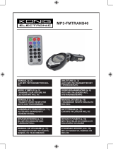 König MP3-FMTRANS40 Specificație
