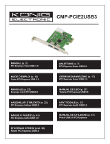 Konig Electronic PCI - 2x USB 3.0 Manualul proprietarului